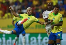 Brasil goleia Peru por 4 a 0 e se recupera nas Eliminatórias da Copa