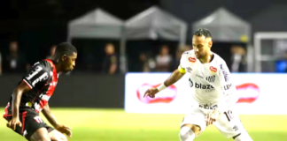 Neymar retorna ao Santos com empate na Vila Belmiro